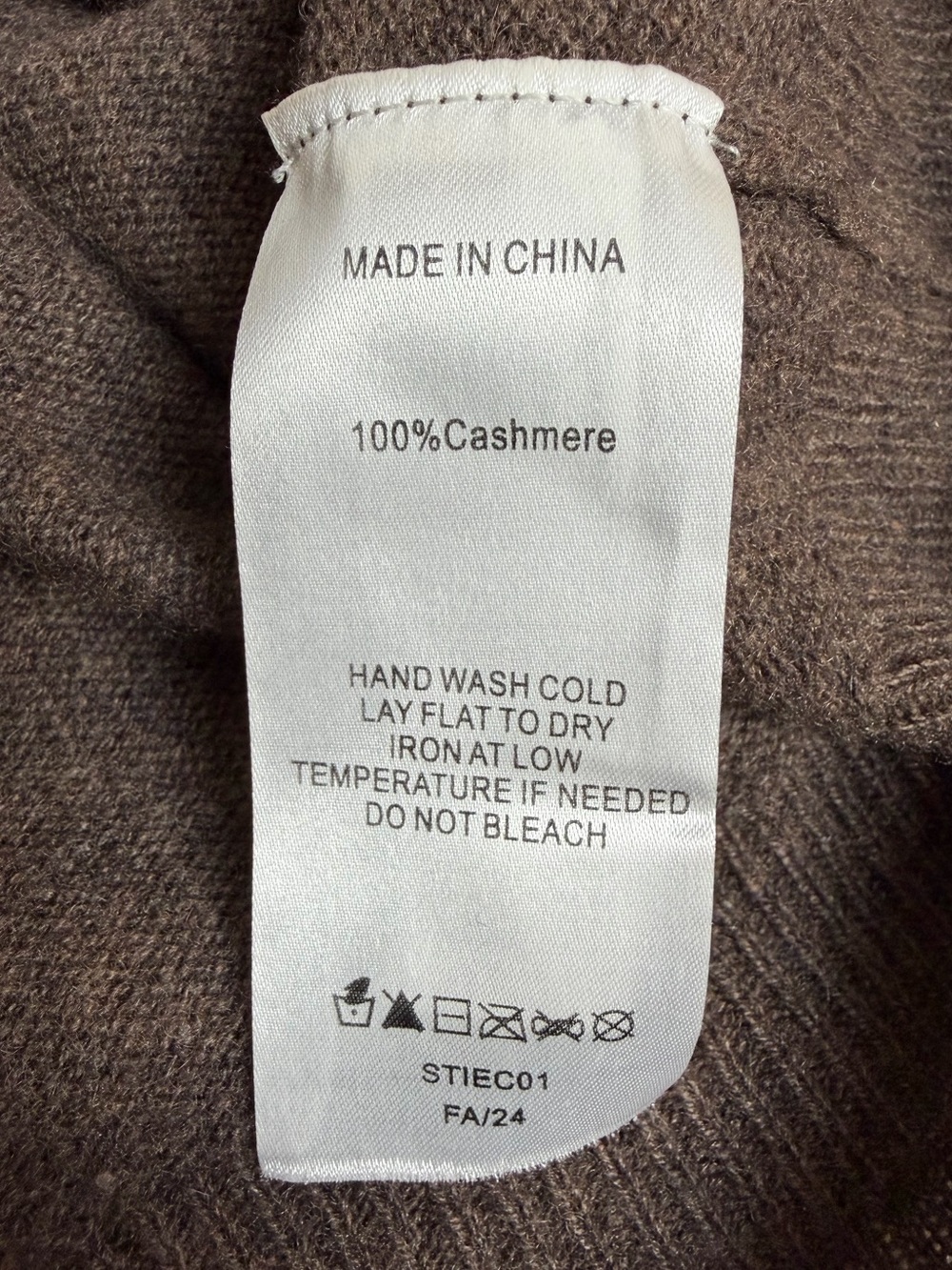 Quince 100% Mongolian Cashmere Relaxed Boatneck Sweater Brown Size Large - Picture 11 of 15